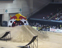 Sprocket Arch at Motocross Event